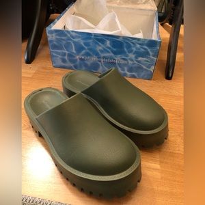 NWT Jeffrey Campbell Rubber Clogs | 10
